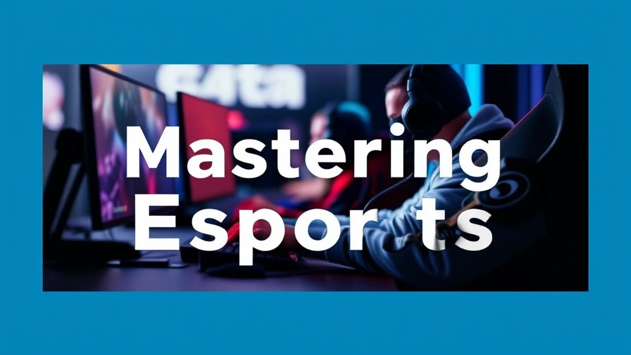 Mastering Esports: An Amateur's Guide to High-Level Gaming