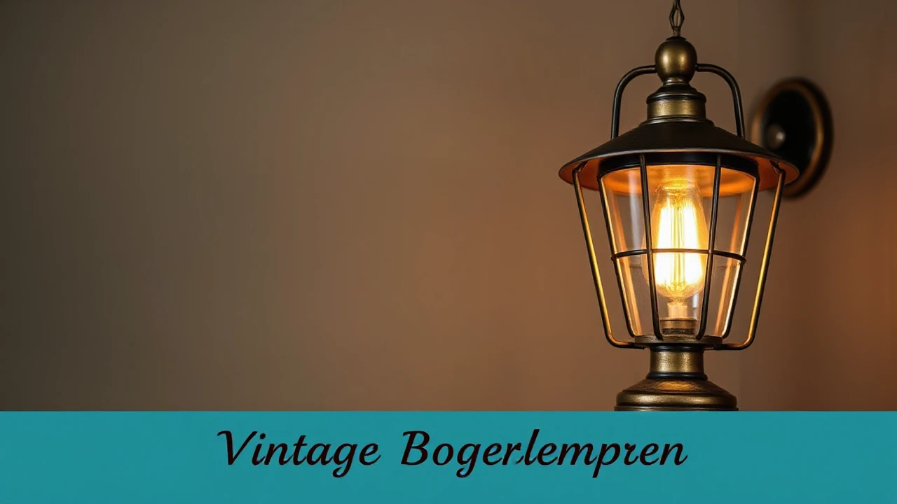 Der ultimative Leitfaden über Vintage-Bogenlampen: Ein Hauch von Nostalgie in Ihrem Zuhause