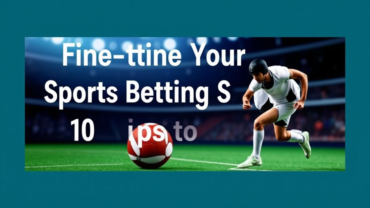 Fine-tune Your Sports Betting Strategy: 10 Tips to Win Big