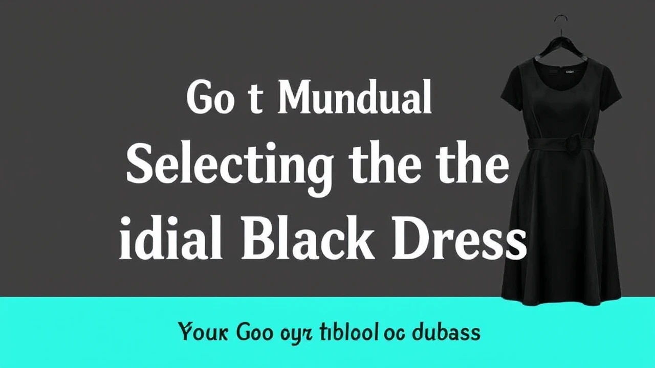 Your Go-To Manual of Selecting the Ideal Little Black Dress