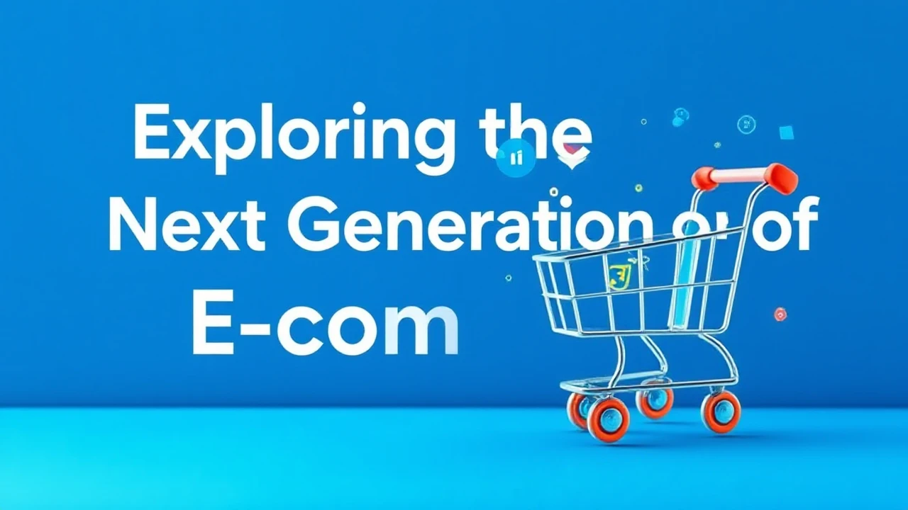 Exploring the Next Generation of E-Commerce: Emerging Trends for Entrepreneurs