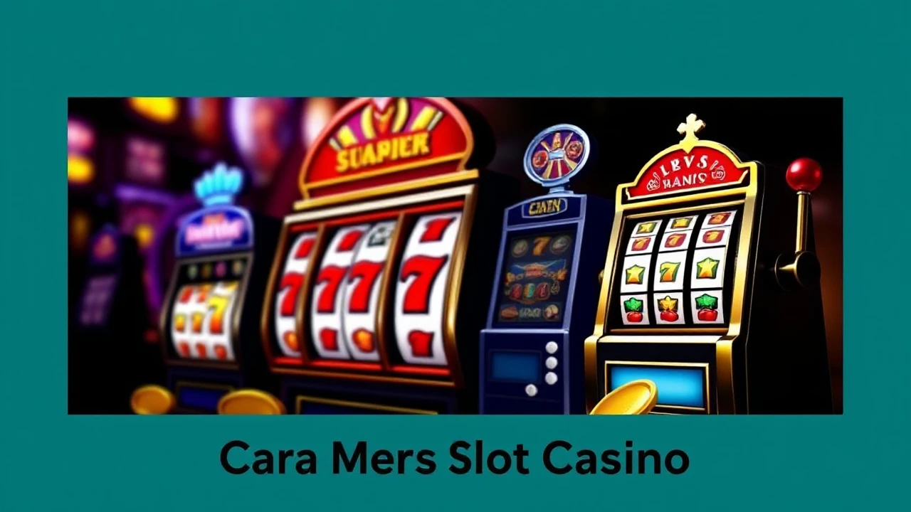 Cara Mesin Slot Casino: Strategi dan Triks Berguna