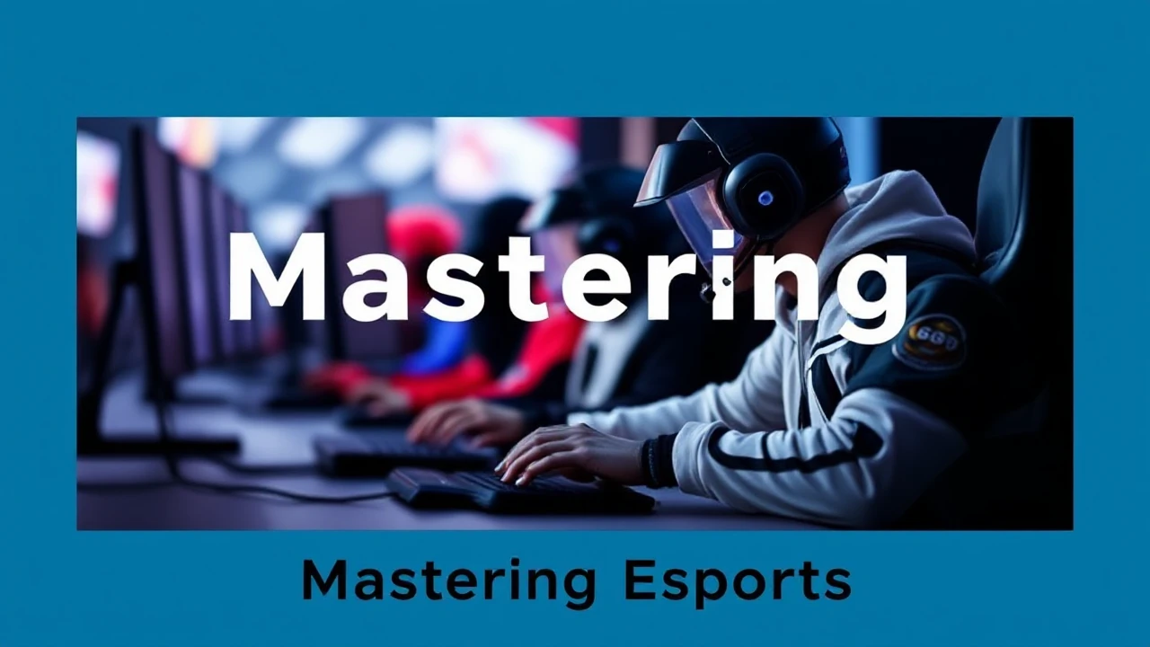 Mastering Esports: A Beginner's Introduction to Competitive Gaming