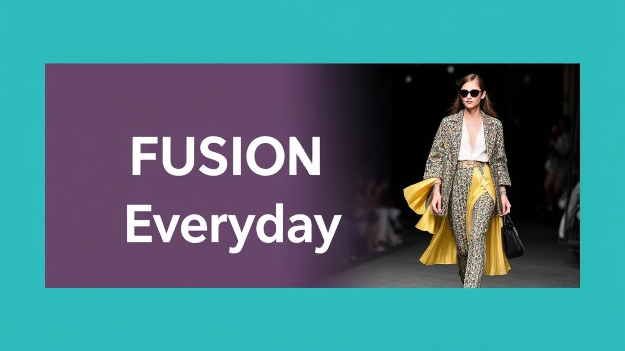Fashion Fusion: Blending Runway with Everyday Style