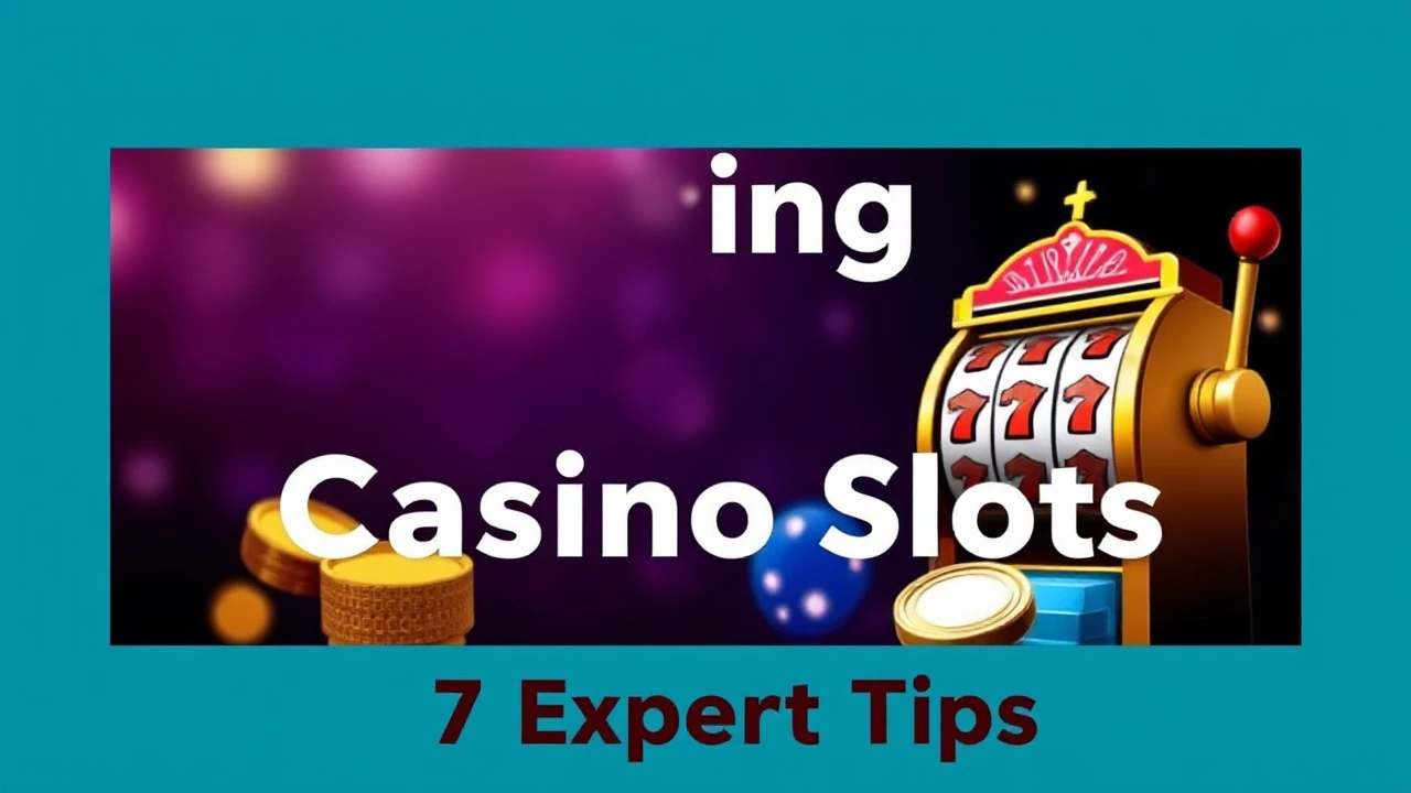 Mastering Casino Slots: 7 Expert Tips