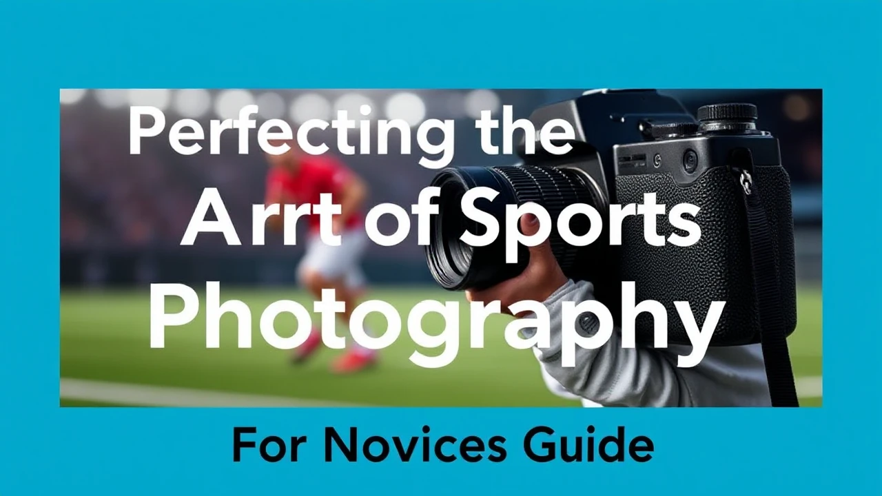 Perfecting the Art of Sports Photography: For Novices Guide