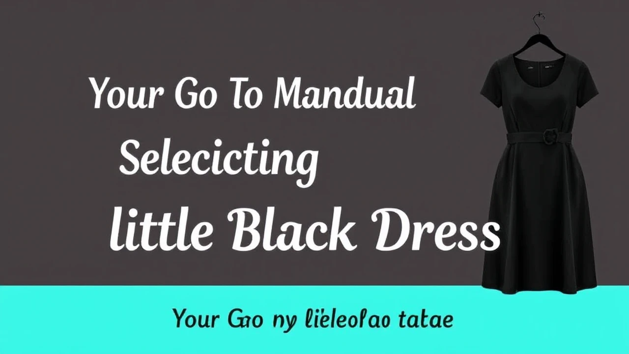 Your Go-To Manual of Selecting the Ultimate Little Black Dress
