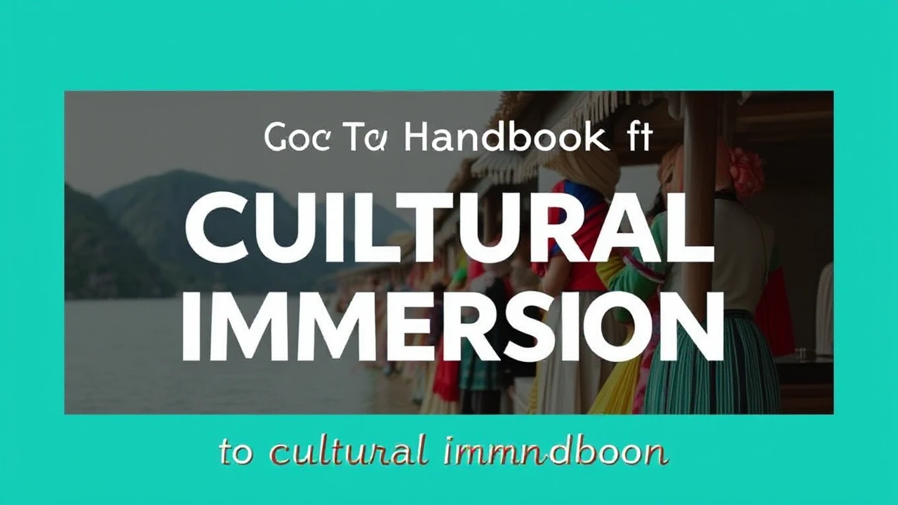 Your Go-To Handbook to Cultural Immersion: Embracing Local Traditions While Traveling