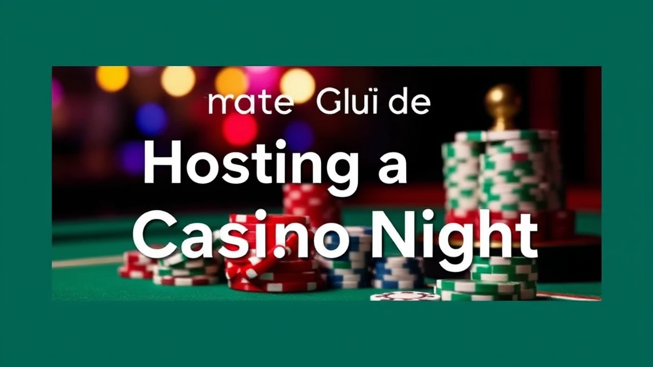 Ultimate Guide for Hosting a Casino Night: Steps for the Perfect Event
