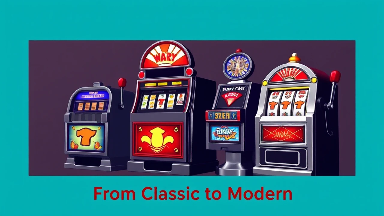 From Classic to Modern: The Evolution of Slot Machines
