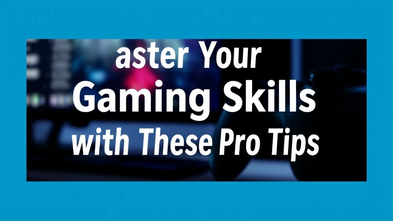Master Your Gaming Skills with These Pro Tips