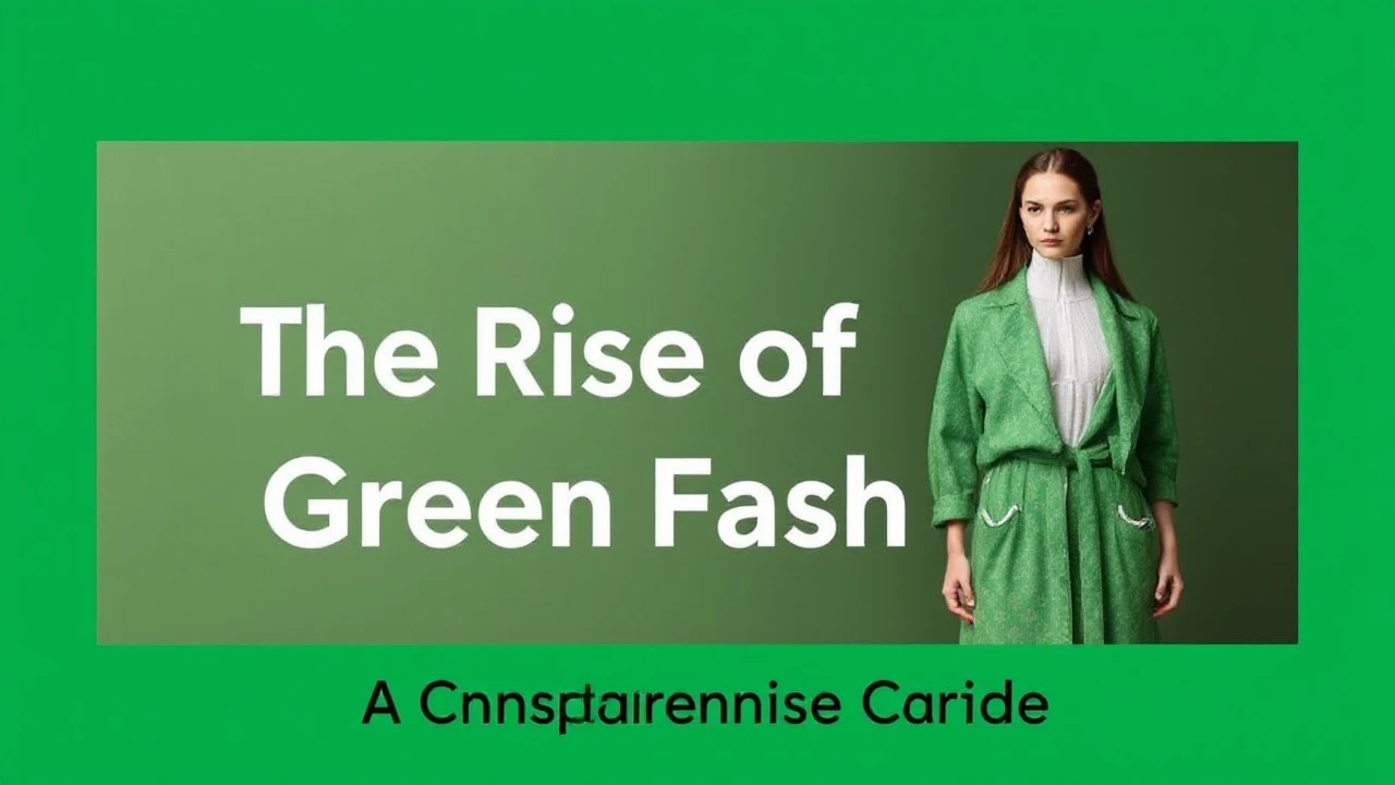 The Rise of Green Fashion: A Comprehensive Guide