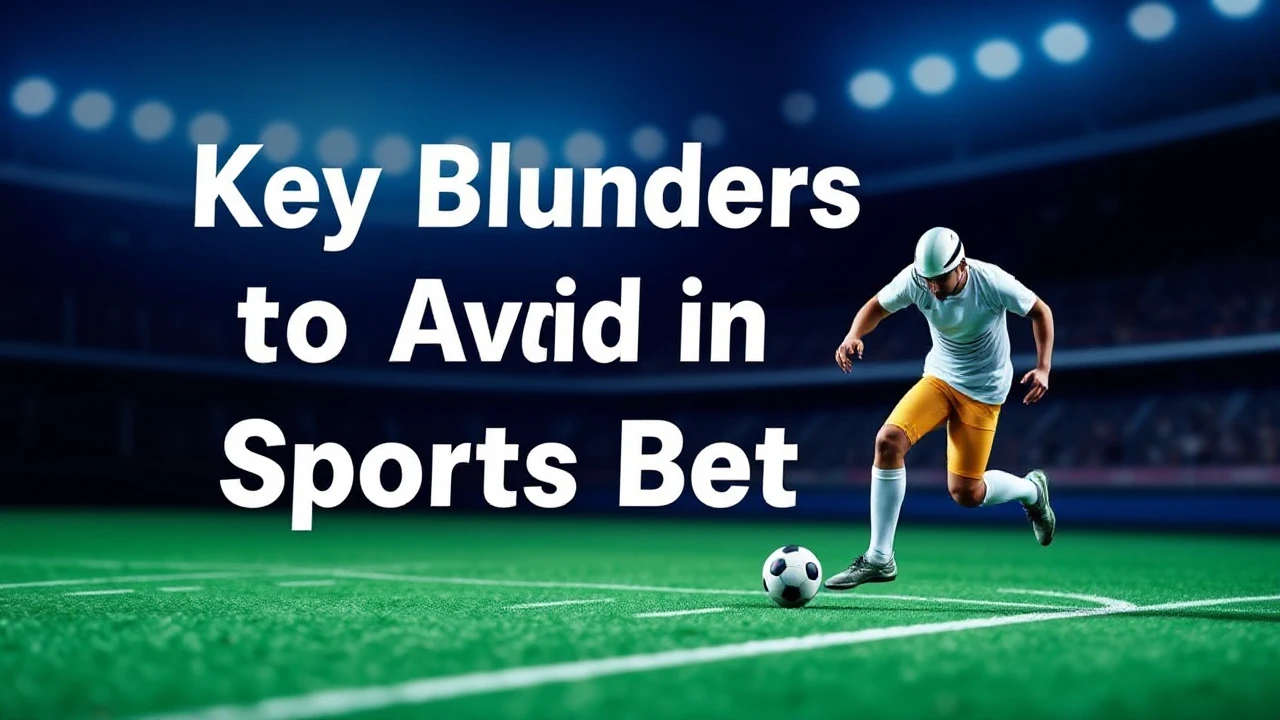 Key Blunders to Avoid in Sports Betting