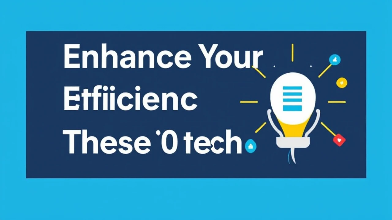Enhance Your Efficiency with These 10 Tech Hacks