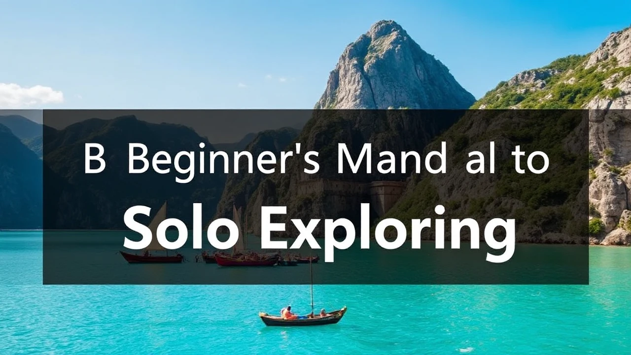 A Comprehensive Beginner's Manual to Solo Exploring