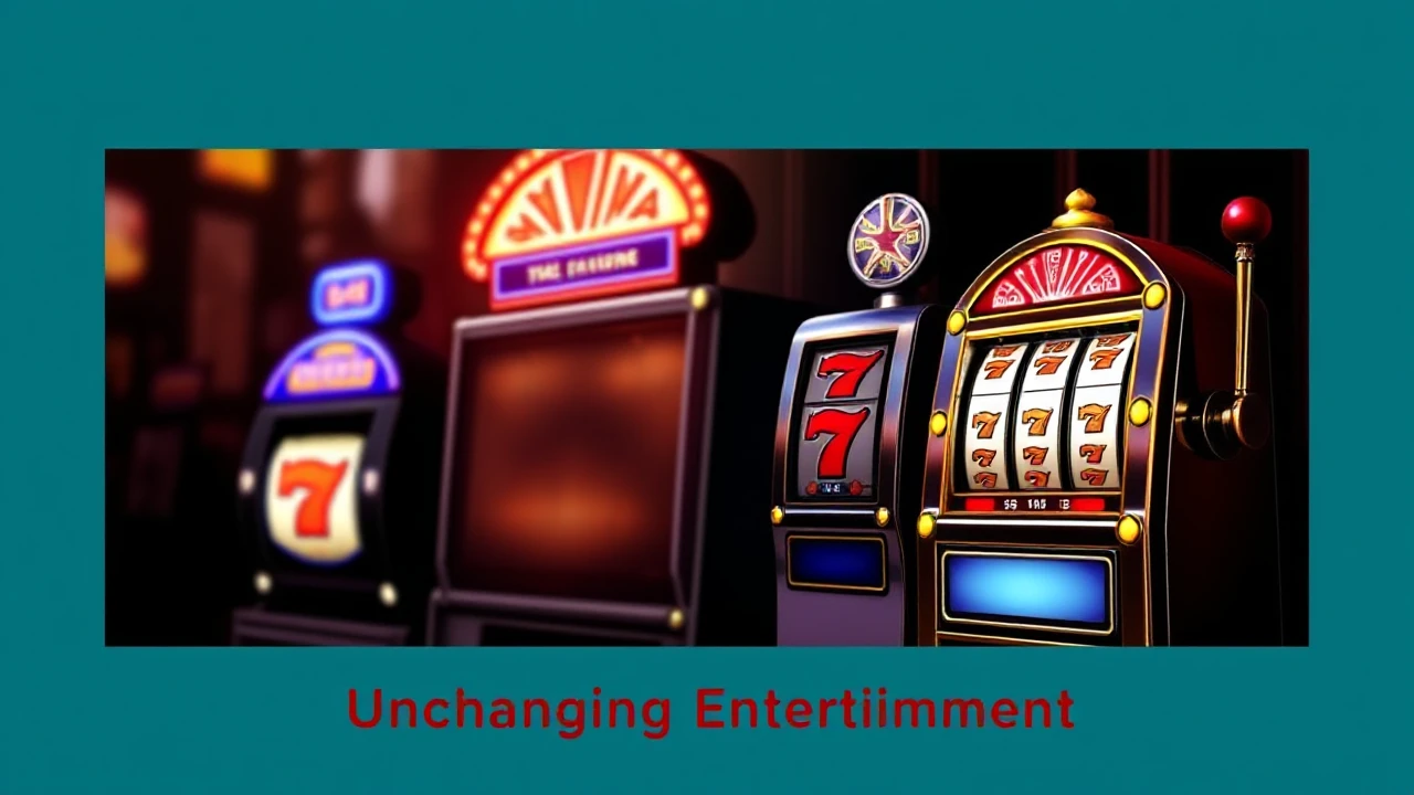 The Allure of Traditional Vegas-Style Slot Games: Unchanging Entertainment