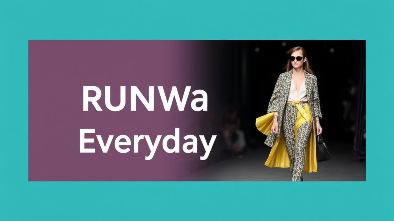 Fashion Fusion: Blending Runway with Everyday Style