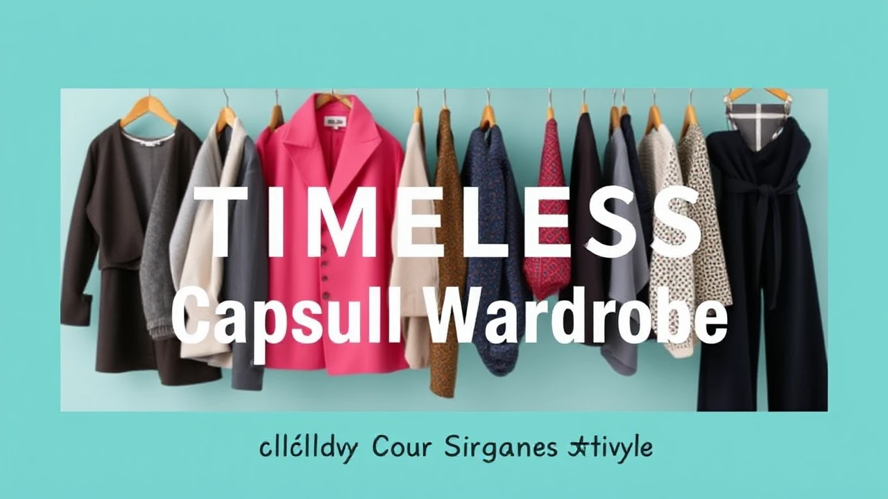 A Comprehensive Manual to Creating a Timeless Capsule Wardrobe