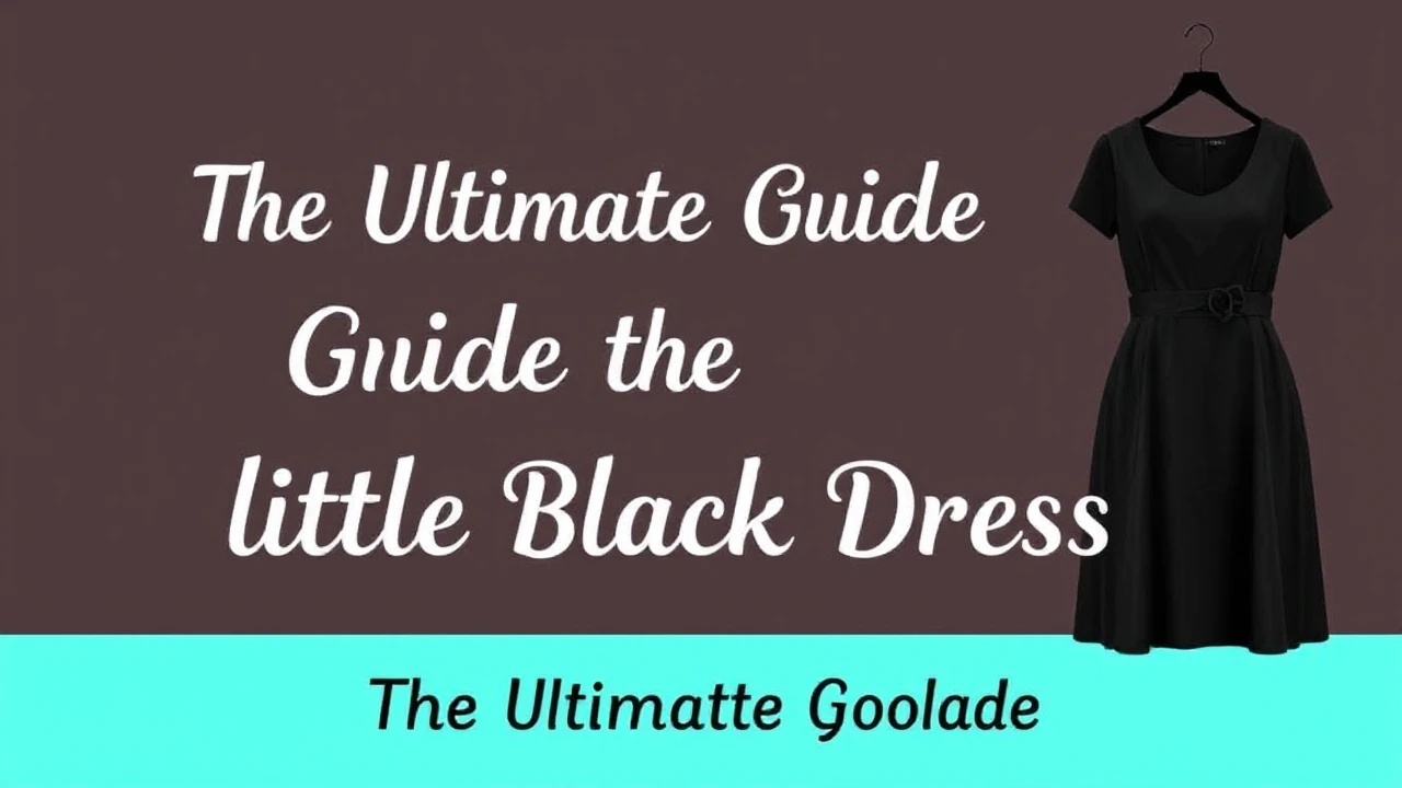 The Ultimate Guide of Picking the Ultimate Little Black Dress