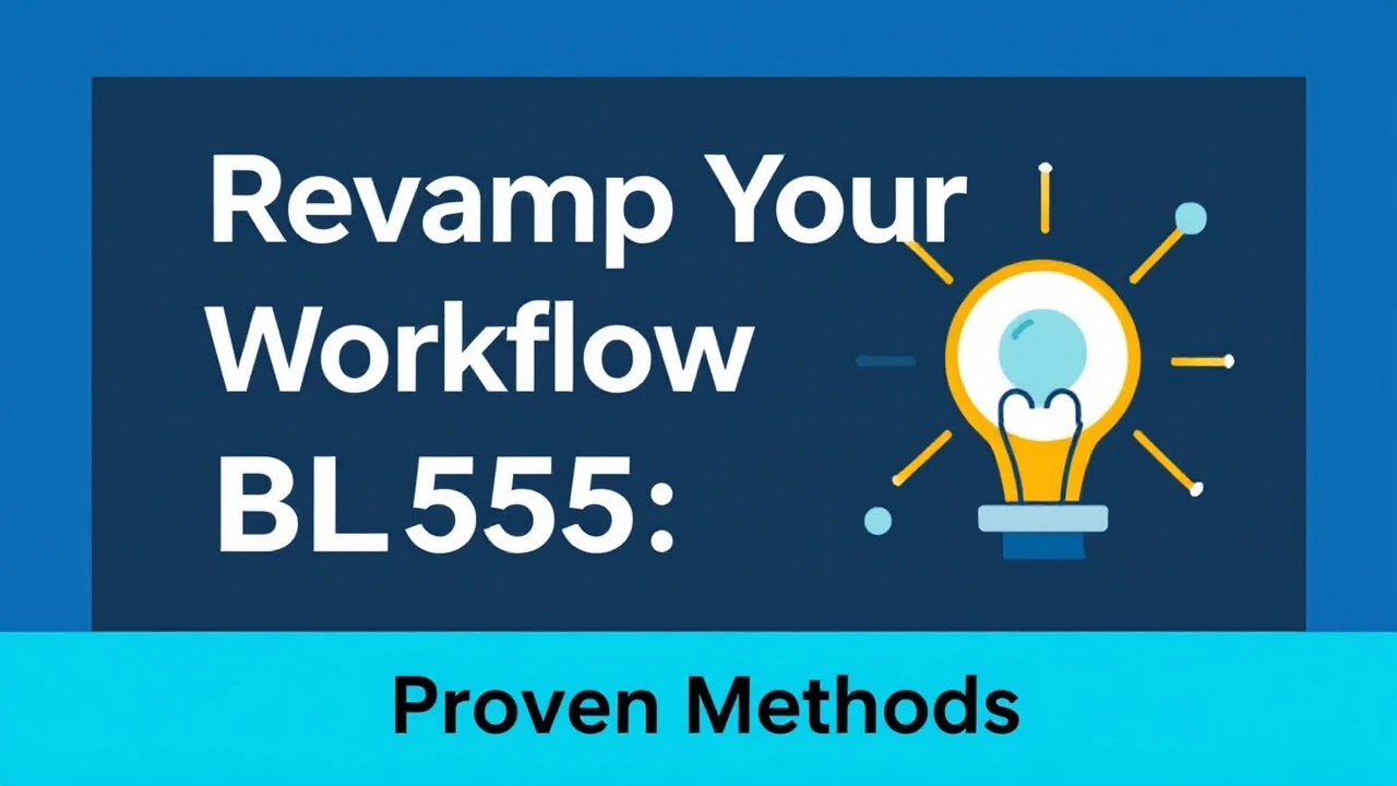 Revamp Your Workflow with BL555: Proven Methods