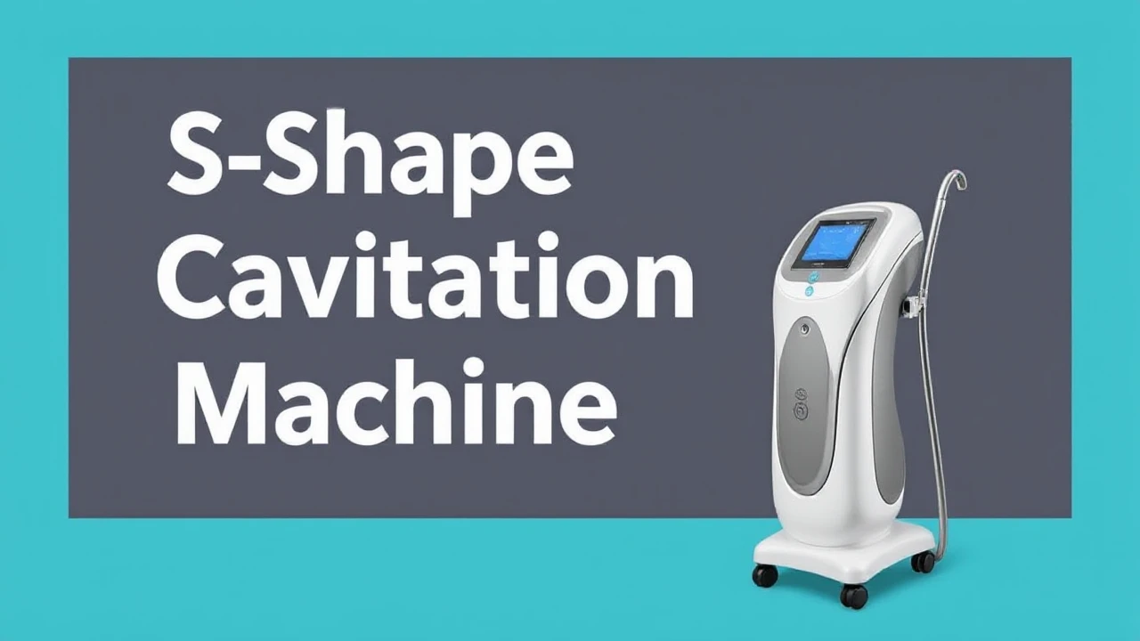 S Shape Cavitation Machine: Sculpt and Tone Your Body