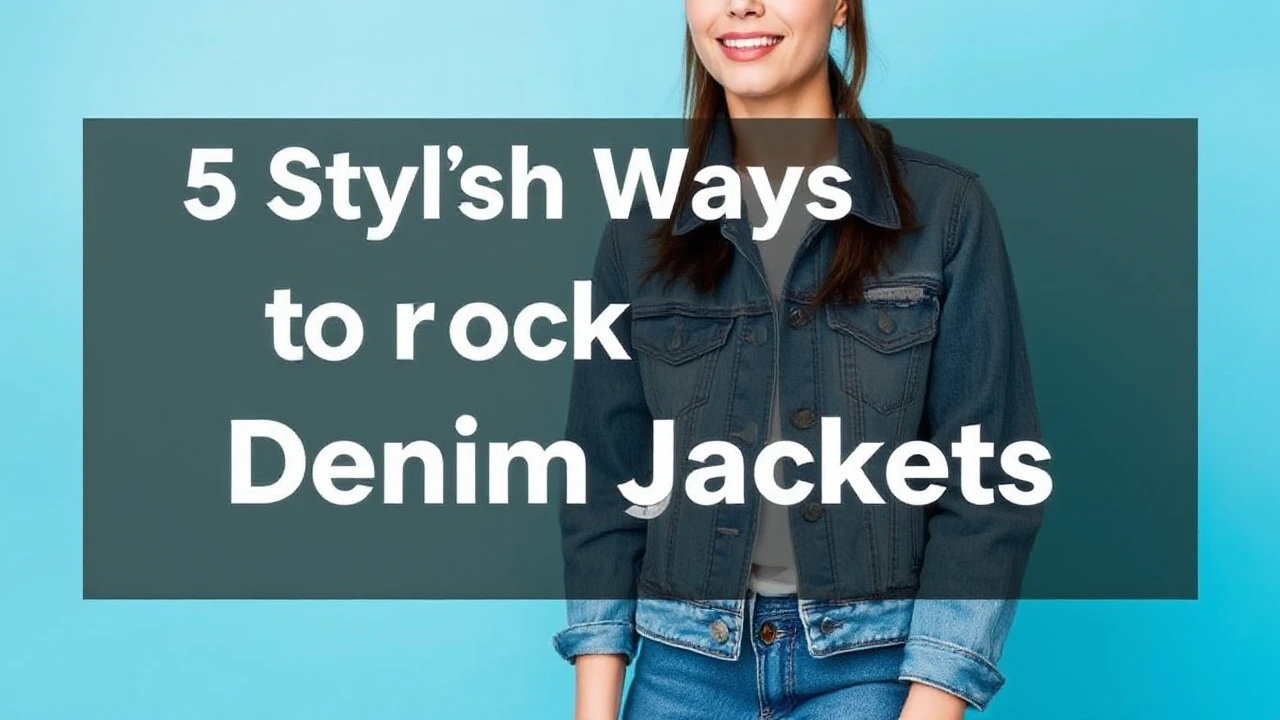5 Stylish Ways to Rock Denim Jackets During the Current Season: Expert Advice