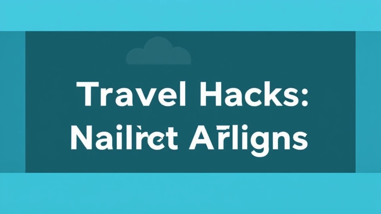 Expert Tips on Travel Hacks: Nailing Budget Airfare