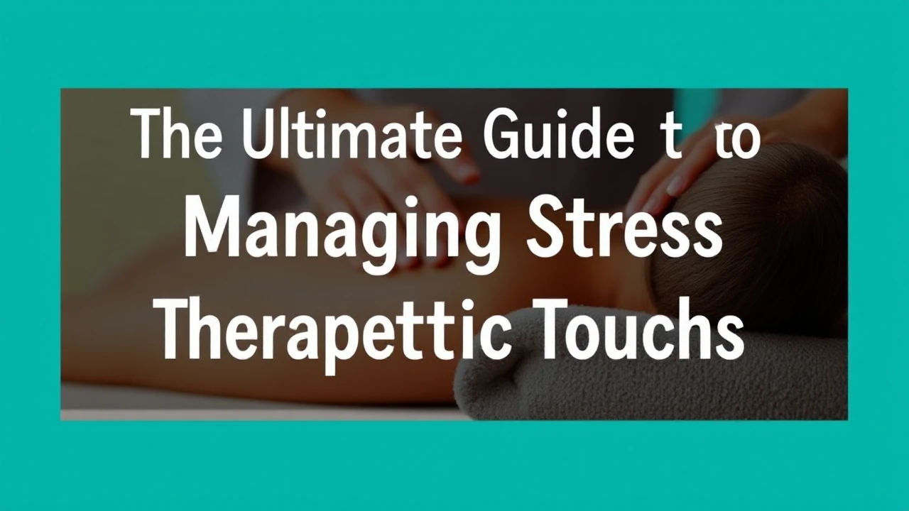 The Ultimate Guide to Managing Stress Therapeutic Touches