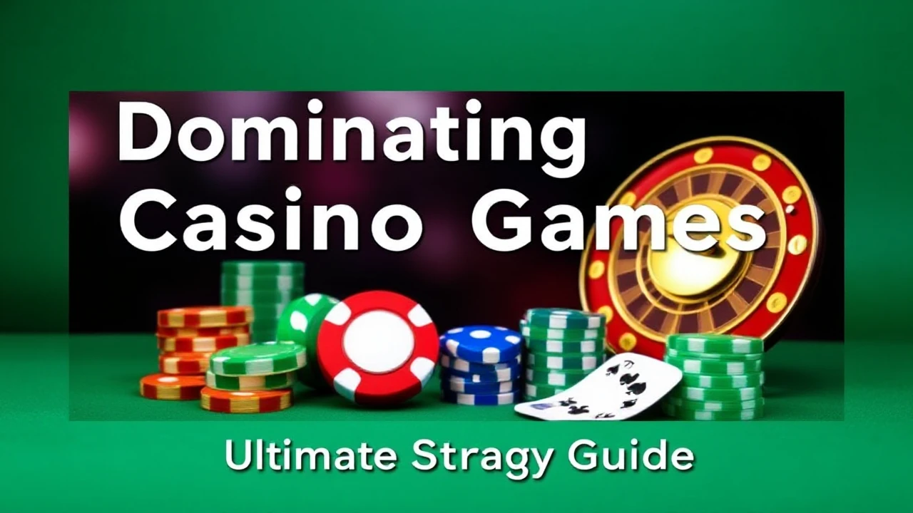 Dominating Casino Games: Ultimate Strategy Guide