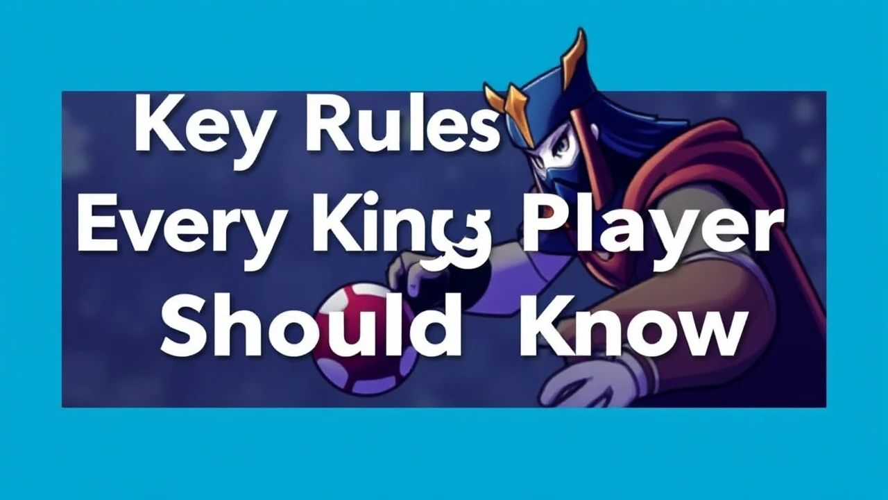 Key Rules Every king33 Player Should Know