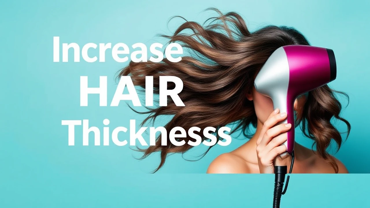 Increase Hair Thickness: Expert Advice with Your Hair Dryer