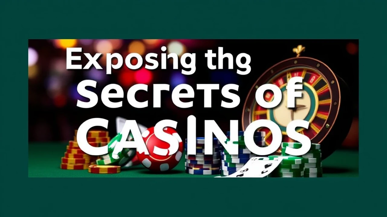 Exposing the Secrets of Casinos: Insider Tips and Tricks