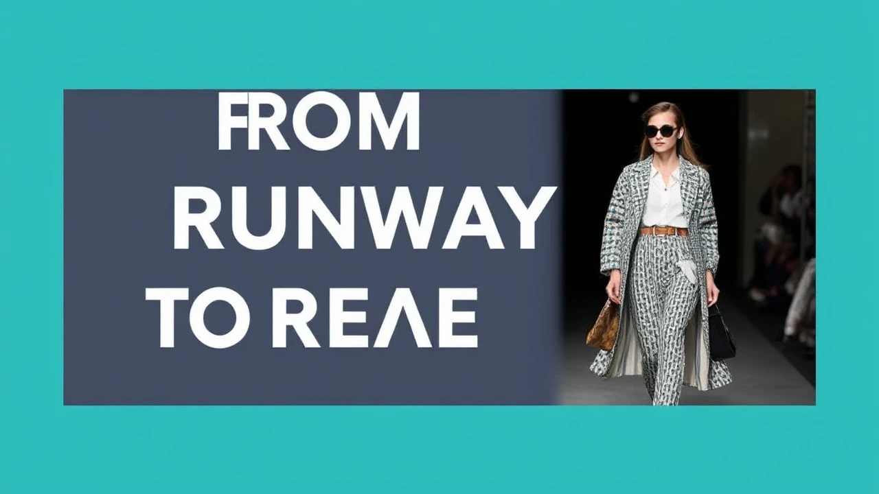 From Runway to Real Life: Styling Tips for Everyday Fashion