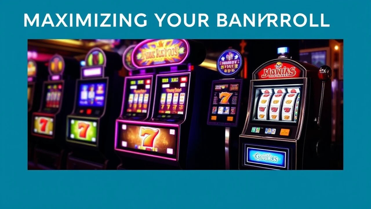 Maximizing Your Bankroll: The Art of Smart Slot Machine Selection