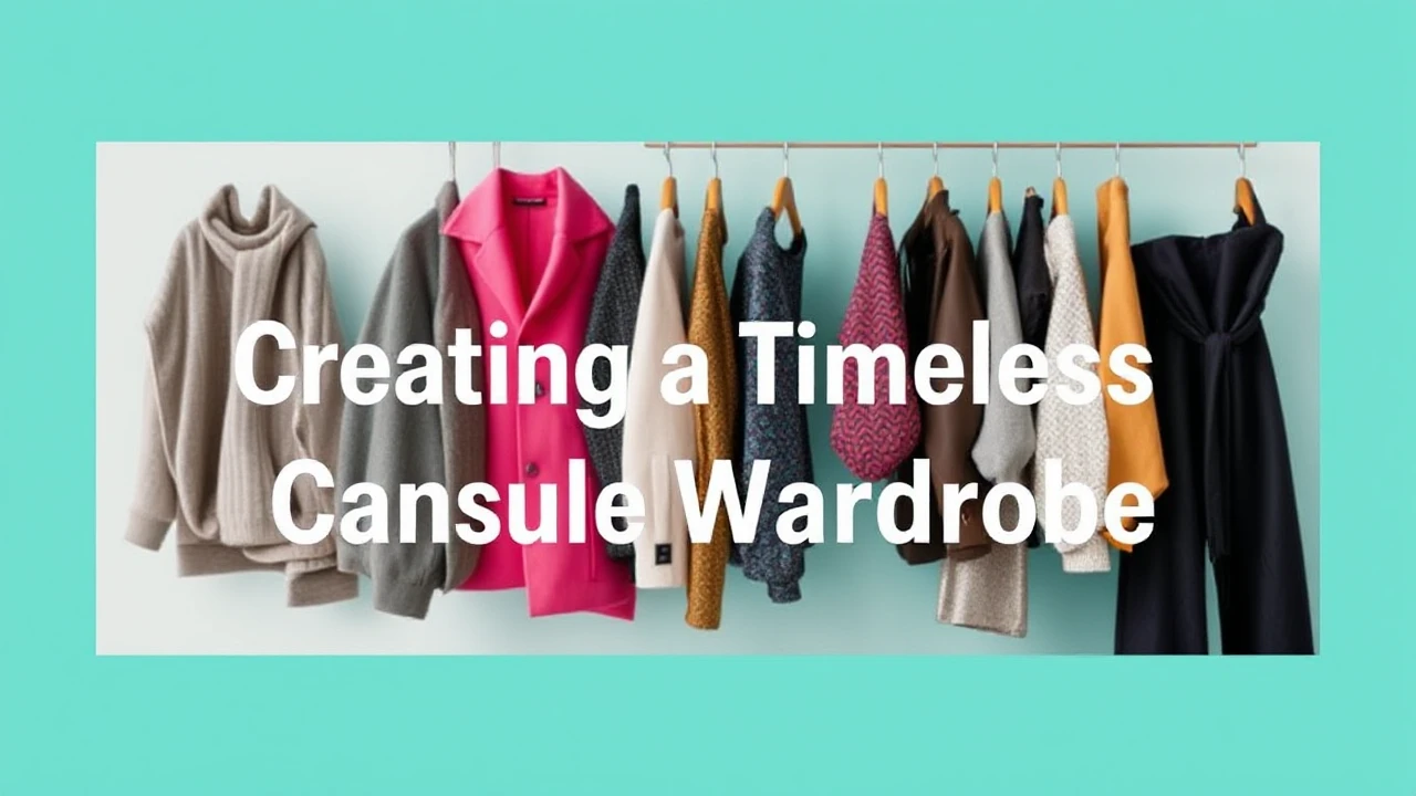 A Comprehensive Manual to Creating a Timeless Capsule Wardrobe