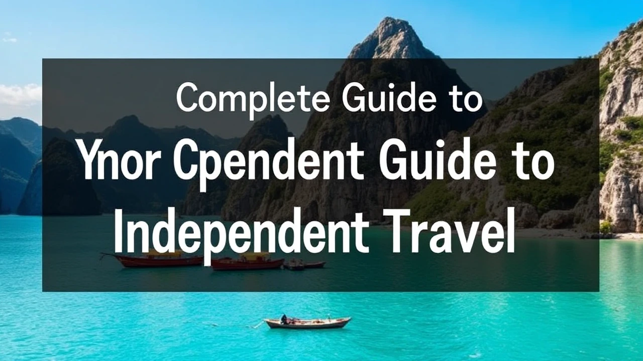 Your Complete Guide to Independent Travel: Top Tips for Embarking on the World Solo