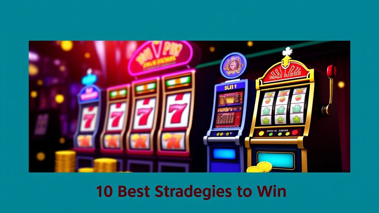 Conquering your Art of Winning Big in Gaming House Slot Machines: 10 Best Strategies to Win