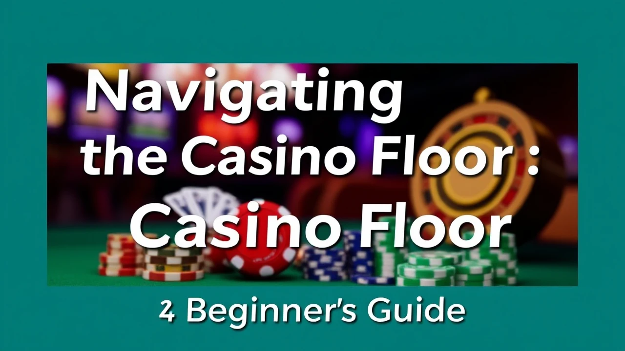 Navigating the Casino Floor: A Beginner's Guide