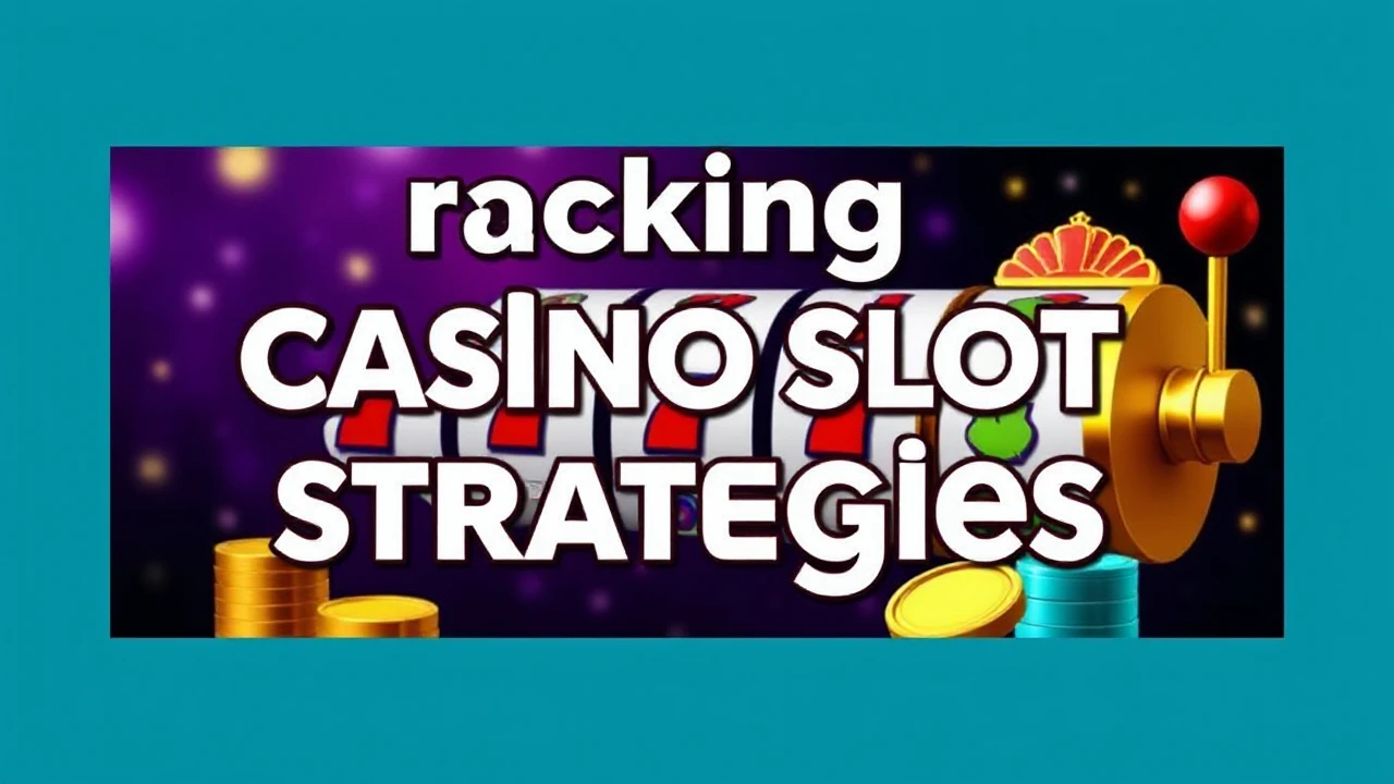 Cracking Casino Slot Strategies: Techniques to Hit the Jackpot
