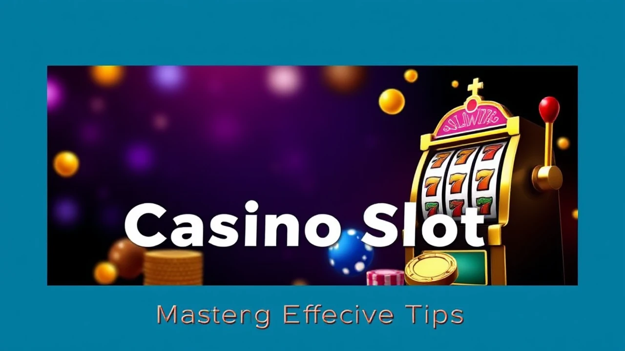 Mastering Casino Slots: Seven Effective Tips
