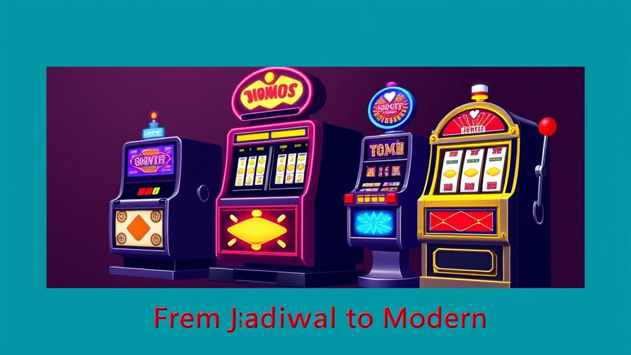 From Traditional to Modern: The Journey of Slot Machines
