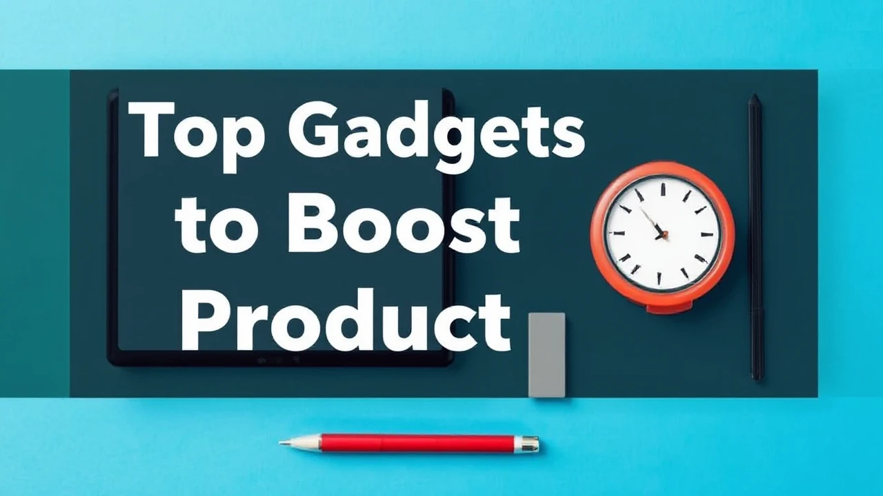 Top Gadgets to Boost Your Productivity
