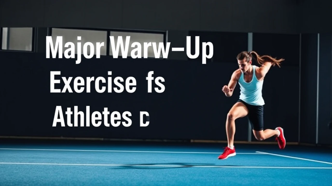 Major Warm-Up Exercises for Athletes Before a Workout