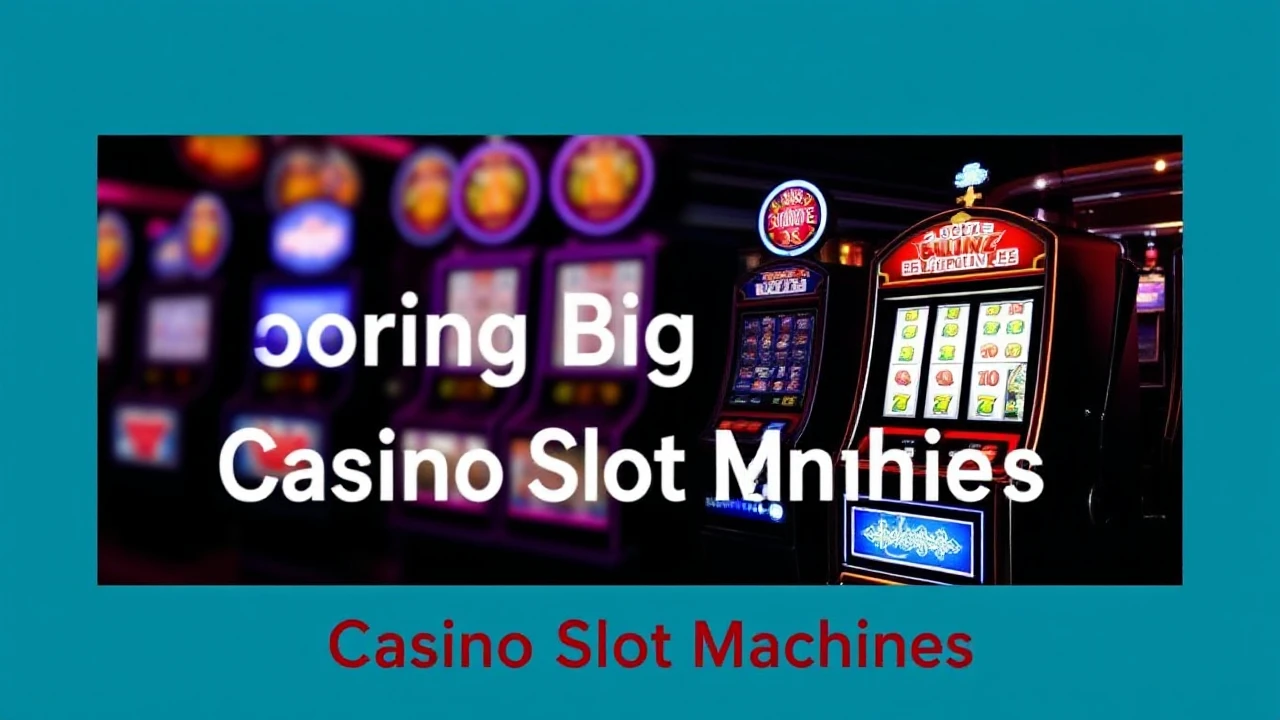 Top Ten Tips for Scoring Big at Casino Slot Machines