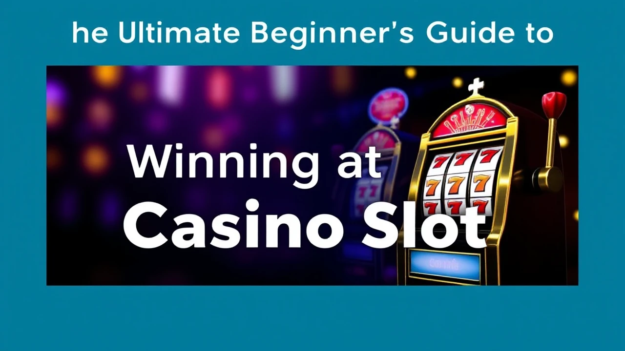 The Ultimate Beginner's Guide to Winning at Casino Slots