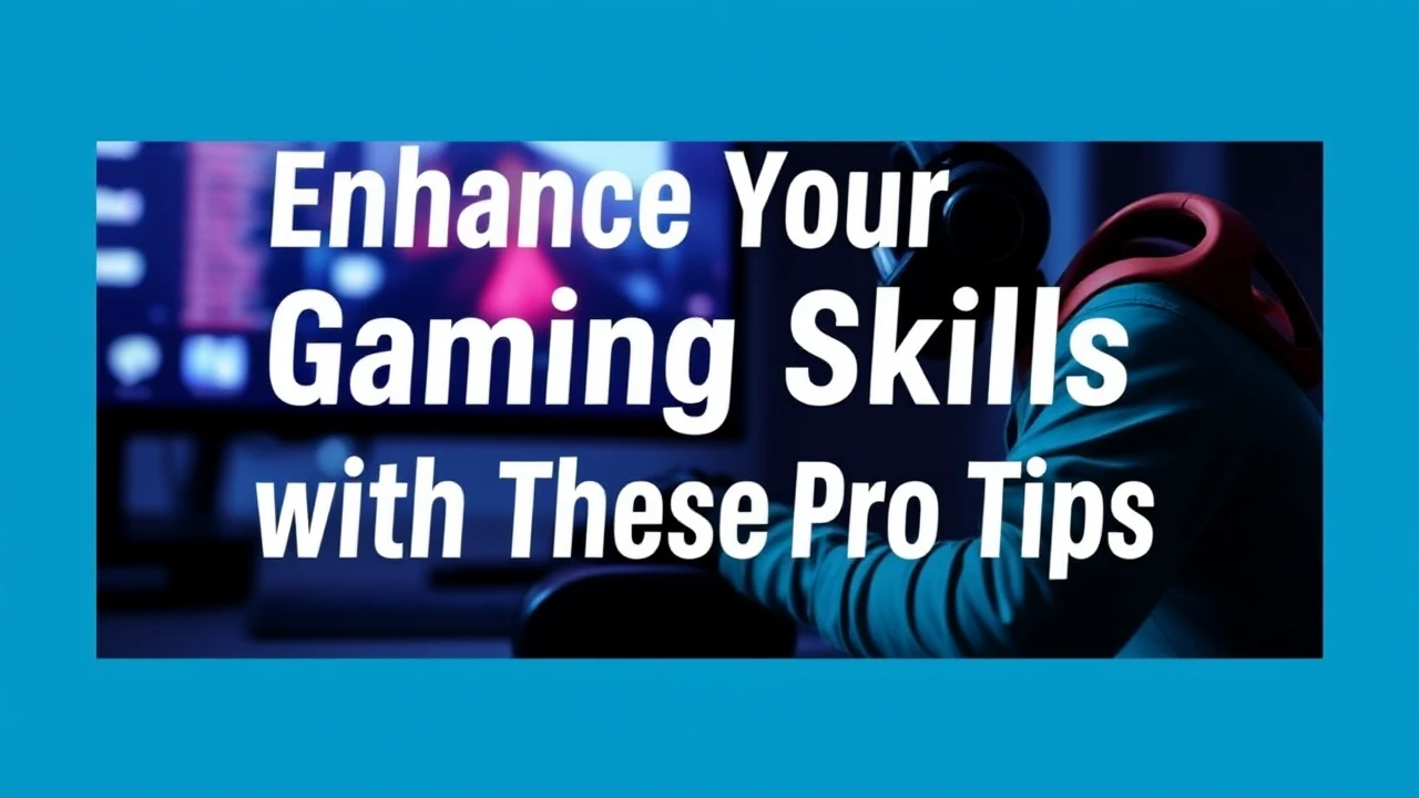 Enhance Your Gaming Skills with These Pro Tips