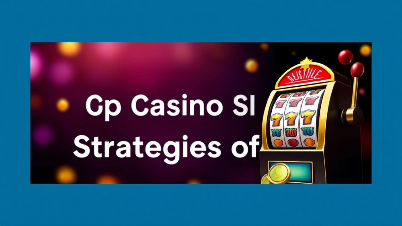 Unveiling the Top Casino Slot Strategies of Pro Players