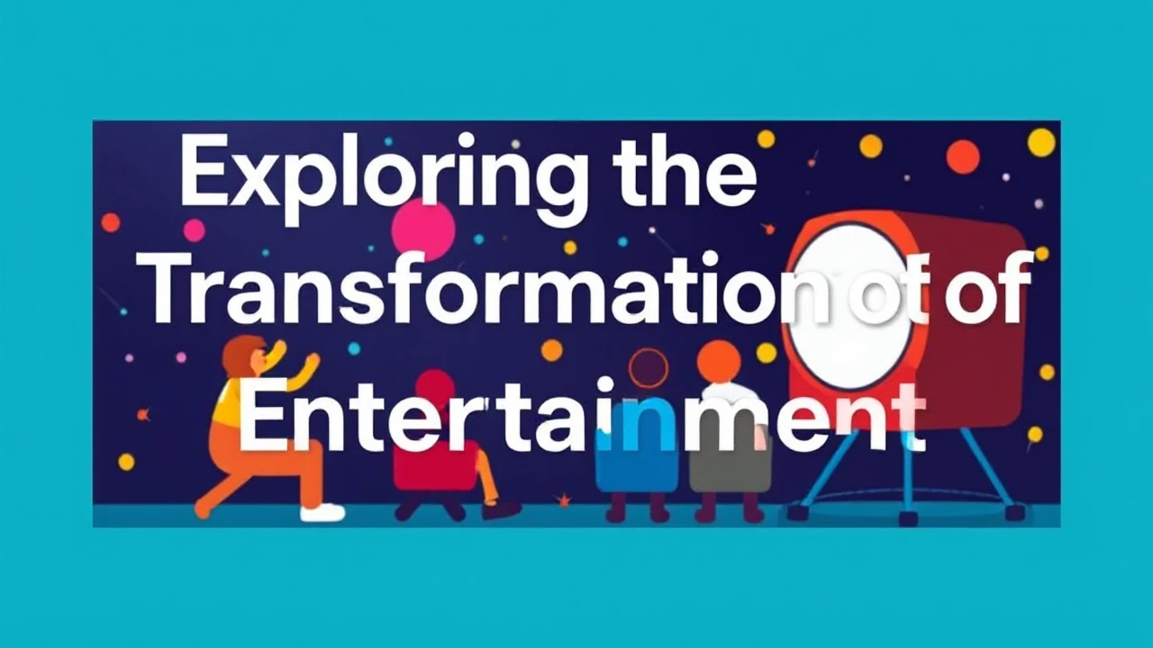 Exploring the Transformation of Entertainment Over Time