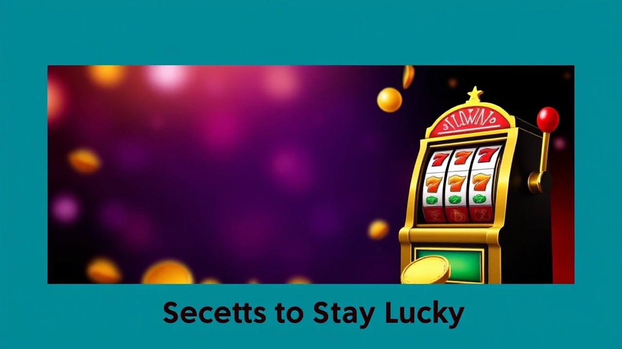 Unlocking the Art of Winning Big on Casino Slots: Secrets to Stay Lucky
