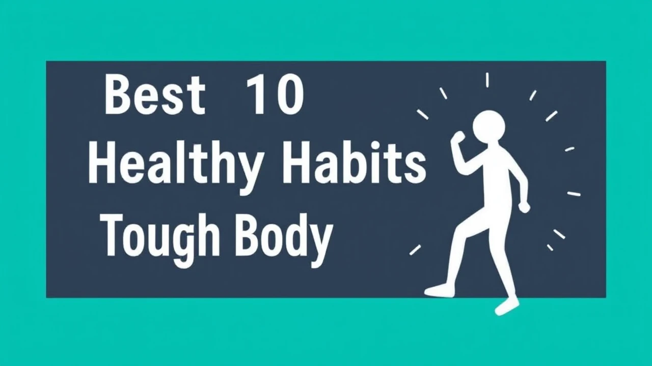 Best 10 Healthy Habits for a Tough Body and Mind